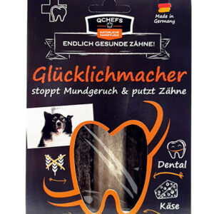 QCHEFS Glücklichmacher Hunde Zahnpflege
